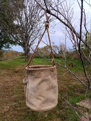 Bolsa de herramientas vintage Bell System Lineman's Bucket Foto 1 de 4