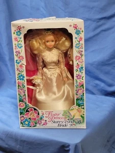 Vintage Creata Leeanna Doll Starry-Eyed Flower Princess Bride 1983 - Picture 1 of 10