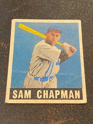 1948 Leaf #26 Sam Chapman Low Grade MLB Philadelphia A's - Image 1 of 2