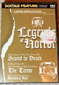 Legends of Horror dvd Double Feature - The Terror & Scared to Death - Imagen 1 de 3