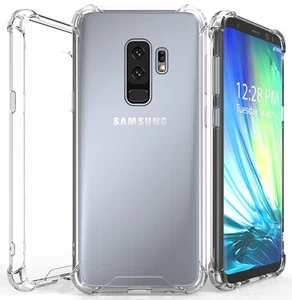 Aquaflex Anti-shock Transparent Étui Coque Rigide Pour Samsung Galaxy S9 Plus, - Photo 1 sur 6
