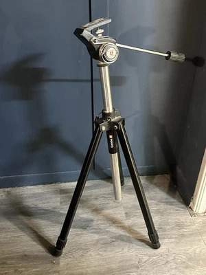 Quick Set Quickset vintage Tripod Made in USA Husky springed fully working - Image 1 of 4
