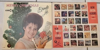 Счастливого Рождества от Бренды Ли рок-н-ролл праздник LP виниловая дека запись происхождения - Изображение 1 из 4