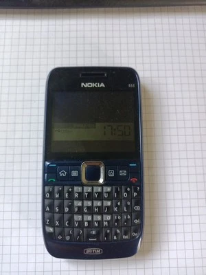 Nokia E63 Blu Funzionante - Immagine 1 di 3