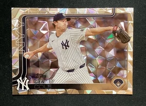 2025 Topps Series 1 Gerrit Cole #187 Diamante Foil Yankees - Picture 1 of 2