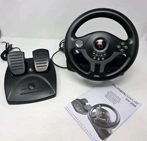 Superdrive - SV250 Racing steering wheel with pedals and gearshift paddles - Picture 1 of 10