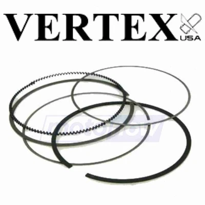 Vertex Piston Ring Set for 2003 Kawasaki KLX400R - Engine Pistons Piston hk Foto 1 de 4