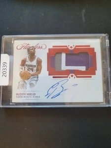 flawless sandwiches Buddy Hield /15 Signature + Patch - Picture 1 of 2