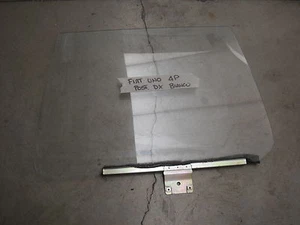 VETRO LATERALE POSTERIORE DESTRO FIAT UNO - 4 PORTE - ORIGINALE - Picture 1 of 1