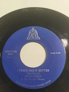 Mitch Ryder & The Detroit Wheels – Sock It To Me - Baby! / I Never Had It Better - Picture 1 of 2