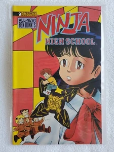 Ninja High School #9 Ben Dunn 1988 Comic Eternity Comics - Picture 1 of 1