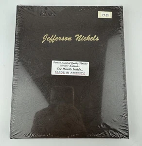 Álbum Dansco Jefferson Nickels # 7113 NUEVO Sellado SIN MONEDAS - Imagen 1 de 14