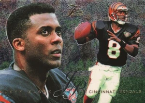 1995 Fleer Flair Preview #6 - Jeff Blake - Cincinnati Bengals 95-576 - Bild 1 von 2