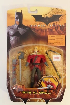 Figura de acción DC Comics Batman Begins Movie Ras Al Gul nueva sellada 2005 - nueva sin usar, en caja Foto 1 de 4