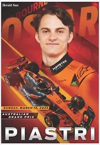 OSCAR PIASTRI MCLAREN Formula ONE CHAMPION TEAM DRIVER POSTER, BARGAIN,2 - Picture 1 of 1