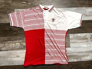 Vintage Antigua San Francisco 49ers Quarter Button Up Shirt, Extra Large
