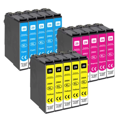 29XL PATRONEN für Epson 29 XL XP-235 245 255 XP-332 345 355 XP-455 452 445 442 - Bild 1 von 4