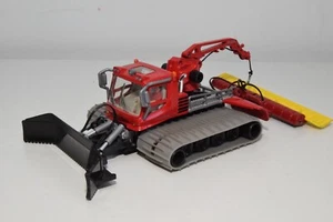 B64 1:50 SIKU 4911 PISTENBULLY 300W 300W WITH CRANE RED EXC. ZUSTAND. - Bild 1 von 9