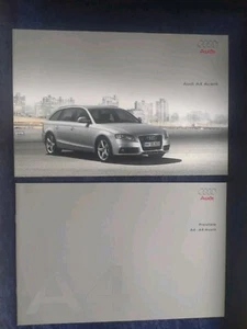 AUDI A4 Avant Prospekt 2.2008 + Preisliste - Picture 1 of 9