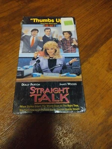 Brand New Straight Talk VHS VCR Video Tape Movie Dolly Parton James Woods - - Picture 1 of 3