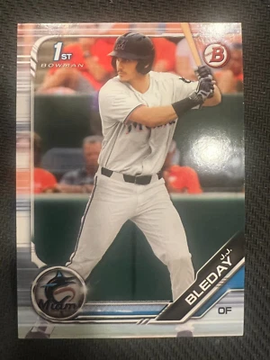 QTY: 2019 Bowman Draft - JJ Bleday ( Marlins ) 1st Rookie Prospect #BD-150 - Image 1 of 2