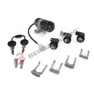 KIT 4PZ BLOCCASTERZO,SELLA, BAULETTO,TAPPO PER Peugeot SV250 - Imagen 1 de 6