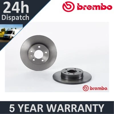 Disco de freno trasero Brembo para Alfa Romeo Spider GTV 1.8 2.0 3.0 3.2 Foto 1 de 4