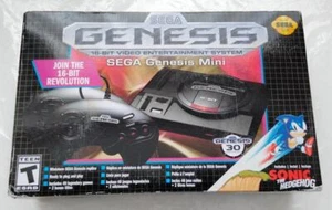 SEGA Genesis Mini versión norteamericana Consola 40 juegos clásicos con caja MK-16000 - Imagen 1 de 3