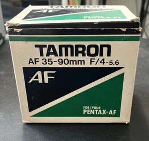 Tamron AF 35-90mm F/4-5.6 Fir Pentax - AF - Picture 1 of 6