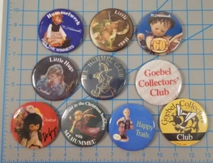 Lote de 10 Prendedores Botones Hummel Club Vintage Años 80, 90 Souvenir Coleccionables  - Imagen 1 de 12