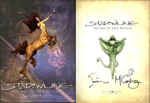 Iain MCaig SIGNED AUTOGRAPHED Shadowline + SKETCH HC 1st Ed 1st Print NEW Pixar - Picture 1 of 1