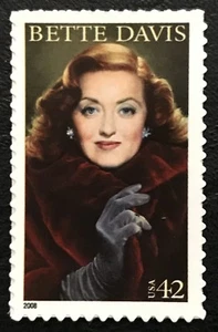 2008 Scott #4350 - 42¢ - BETTE DAVIS - HOLLYWOOD LEGEND - Single Stamp - Mint NH - Picture 1 of 1