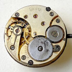 1900's OMEGA Caliber 18SB POCKET WATCH MOVEMENT for Parts or Repair