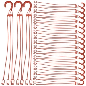 30 Pcs Green Pot Hook for Flowerpot Plastic Plant Hanging Holders - Picture 1 of 12