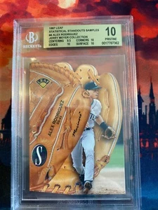 1997 Leaf Statistical Standouts Alex Rodriguez BGS 10 - Bild 1 von 2