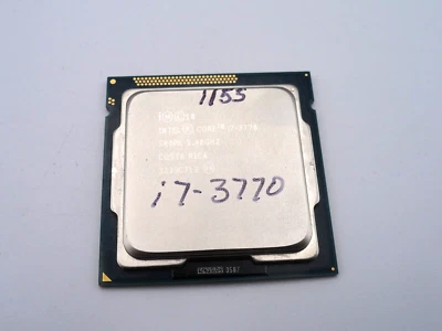 Intel Core i7-3770 4 Cores 8 Threads 3.4GHz LGA 1155 CPU - Image 1 of 2