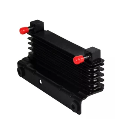 Radiador enfriador de aceite de aluminio para Harley Touring Electra Glide Road King 09-2016 Foto 1 de 4