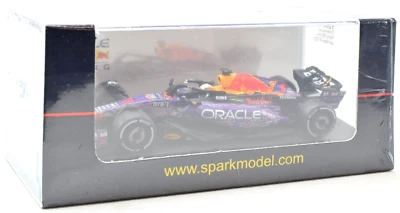 Spark Red Bull - Max Verstappen - 2023 Las Vegas GP Win 1:64 Diecast F1 Car Y356 - Image 1 of 3