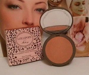 Nuovo LOLLIPOPS Paris Make up Je Bronze Si Je Veux polvere solare compatta 9G - Foto 1 di 2