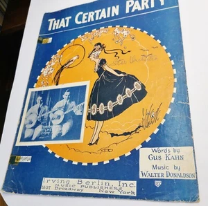 1926 Vintage Noten Hey Mister Have You Met Rosies Schwester von Harrison & Rose - Bild 1 von 3