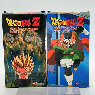 FUNimation - Dragon Ball Z DBZ - VHS Lot - World Tournament & Great Saiyaman - Image 1 of 4
