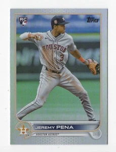 2022 Topps Update #US253 Jeremy Pena RC Rainbow Foil Parallel ~ Houston Astros - Picture 1 of 2
