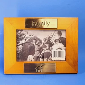 Marco de madera familia 4x6 inspiraciones por reliquia caballete trasero madera metal - Imagen 1 de 10