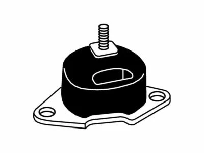 For 1977-1980 Pontiac Sunbird Transmission Mount 81632NN 1978 1979 2.5L 4 Cyl - Image 1 of 2