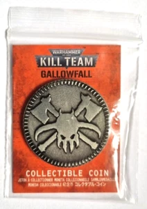 Games Workshop Warhammer 40k Votann Kill Team Gallowfall Moneda Coleccionable Nueva - Imagen 1 de 1