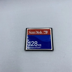 SanDisk 128MB Compact Flash Memory Card == - Picture 1 of 13