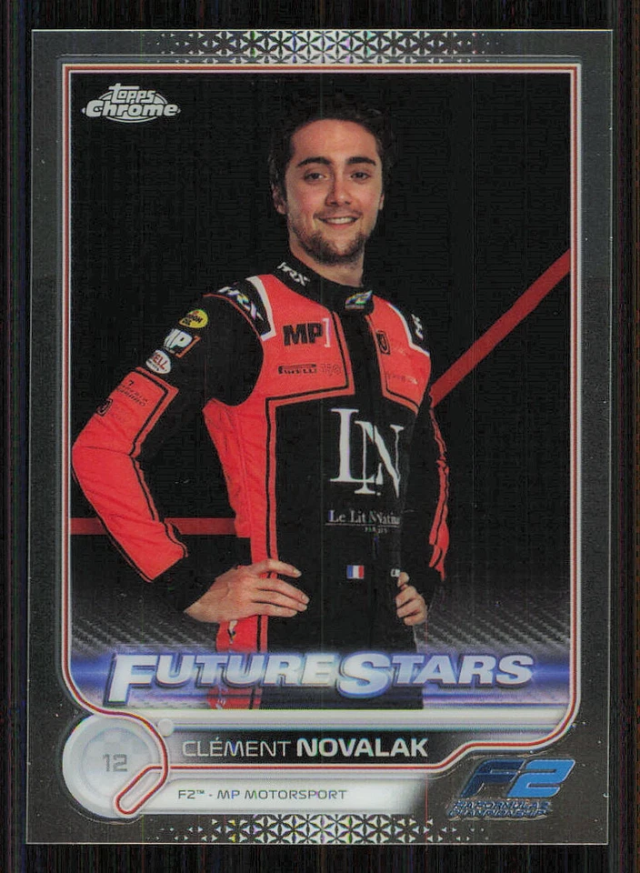 2022 Topps Chrome Formula 1 #88 Clement Novalak - Image 1 of 2