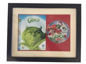CÓMO EL GRINCH ROBÓ LA NAVIDAD DVD enmarcado ilustraciones a medida ENVÍO GRATUITO - Imagen 1 de 2