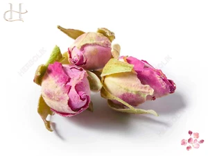 Brotes de rosas enteras orgánicas Alteya - Damascena rosa pura de Bulgaria para té y baño - Imagen 1 de 17