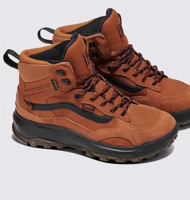 Vans MTE Crestline Bota Impermeable Para Hombre Talla 8.5-10.5 Marrón Informal Senderismo Zapato Foto 1 de 4